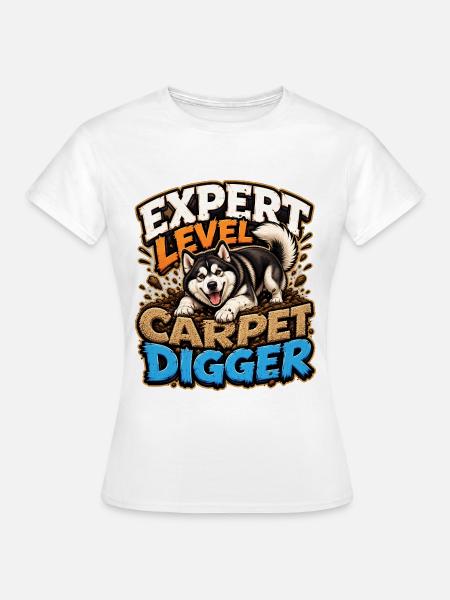 Alaskan Malamute - Frauen T-Shirt - Weiß