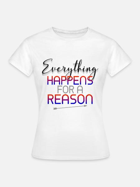 reason - Frauen T-Shirt - Weiß