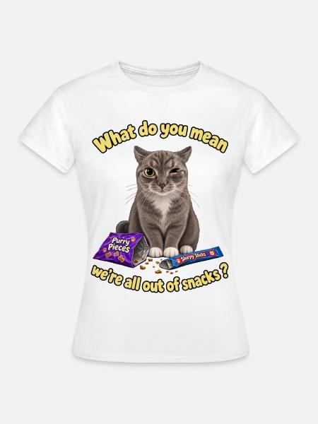 Keine Snacks mehr - Frauen T-Shirt - Weiß