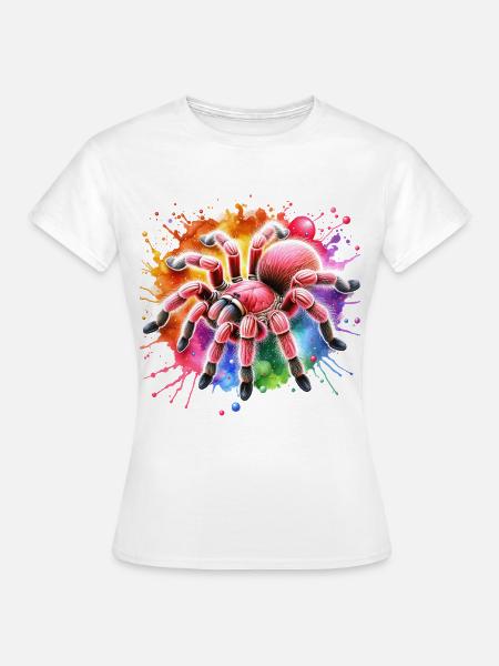Chile Vogelspinne Motiv - Frauen T-Shirt - Weiß