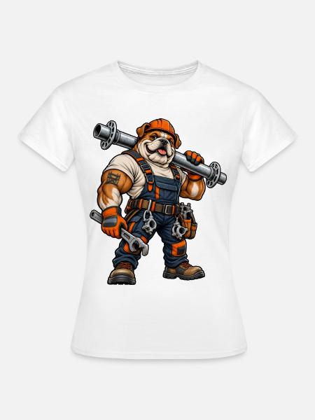 Gerüstbauer Handwerk / Handwerker - Frauen T-Shirt - Weiß