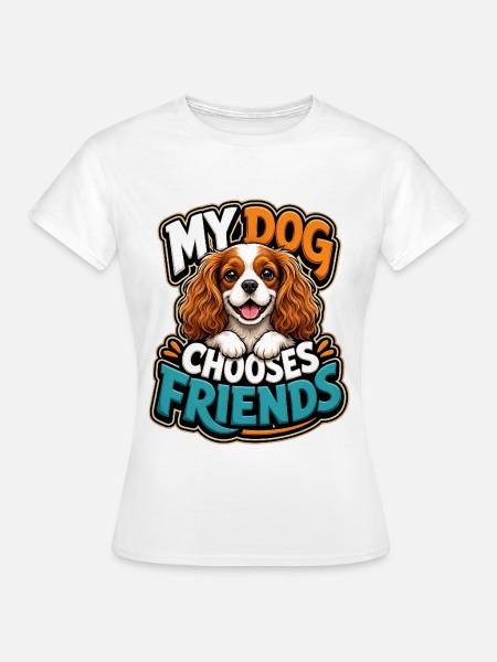 Kavallerier King Charles Spaniel - Frauen T-Shirt - Weiß