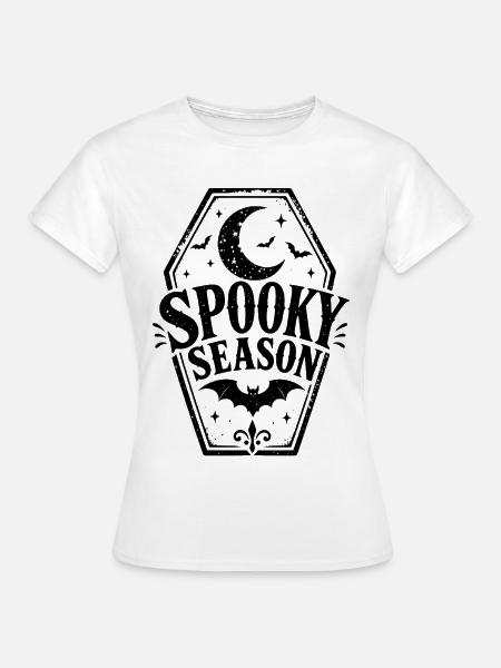 Spooky Season - Frauen T-Shirt - Weiß