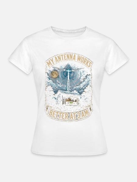 Amateurfunk Amateurfunker - Frauen T-Shirt - Weiß