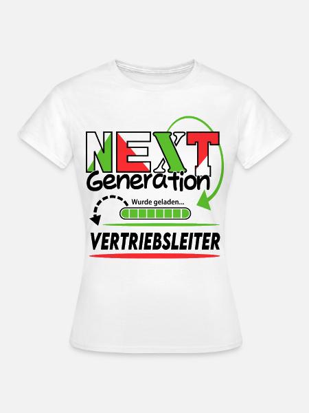 Vertriebsleiter Next Generation Beruf Arbeit Mann - Frauen T-Shirt - Weiß