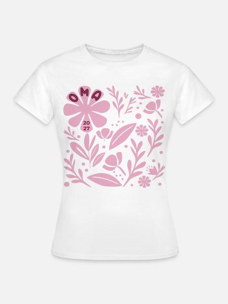 Garten Oma 2027 - Frauen T-Shirt - Weiß