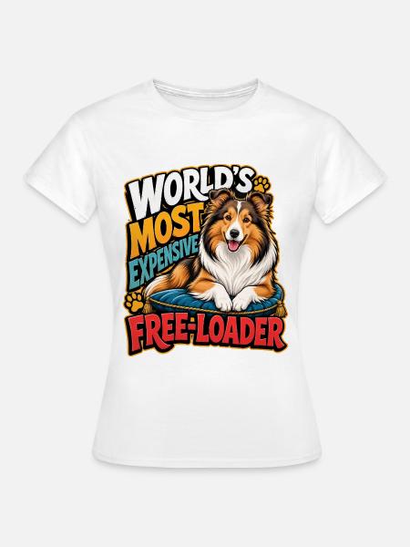 Shetland Shepherd - Frauen T-Shirt - Weiß