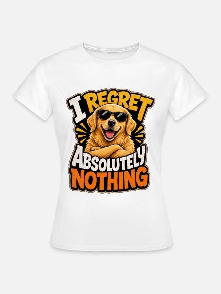 Golden Retriever - Frauen T-Shirt - Weiß