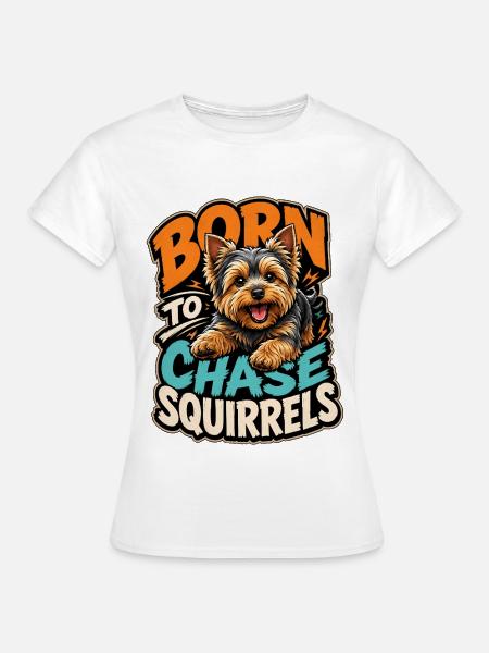 Yorkshire Terrier - Frauen T-Shirt - Weiß