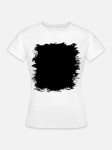 Grunge Textur Hintergrund (Used Look) - Frauen T-Shirt - Weiß