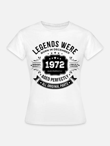Dezember 1972 - Frauen T-Shirt - Weiß