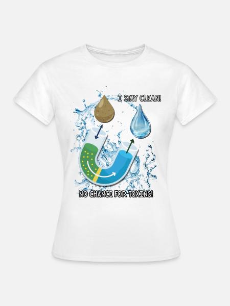 Osmose Fanshirt - Frauen T-Shirt - Weiß