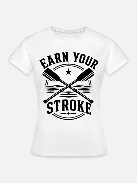 Rudern - Frauen T-Shirt - Weiß