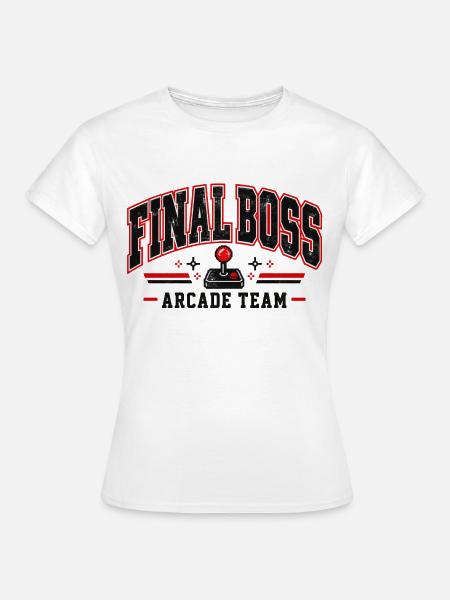 Retro Gaming - Frauen T-Shirt - Weiß