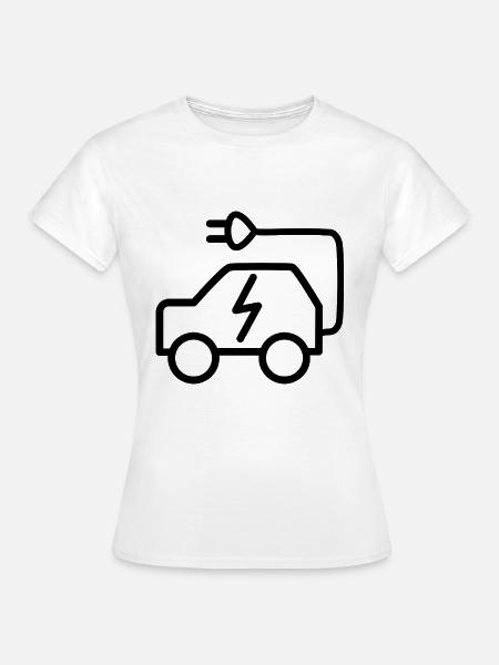 Elektrische Fahrzeuge - Frauen T-Shirt - Weiß