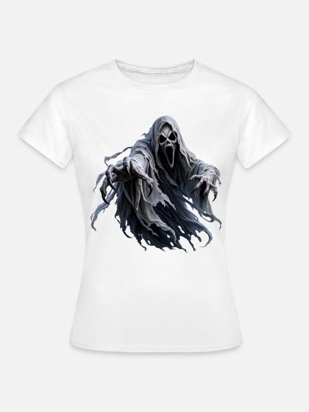 Tödlicher Geist Albtraum - Frauen T-Shirt - Weiß