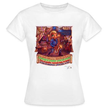 Ameise MALÚ Saxophon Retro Café Jazz Musik Pop Art - Frauen T-Shirt - Weiß - Vorne - AI Model Female 172 dark (172cm)
