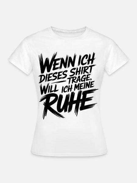 Ruhemodus - Frauen T-Shirt - Weiß