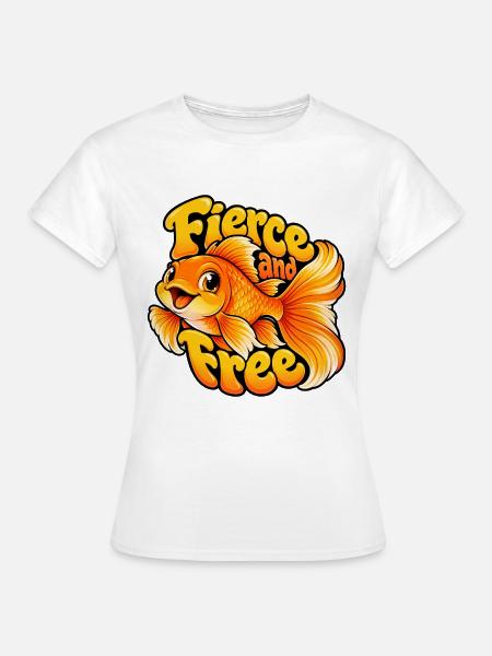 Goldfische - Frauen T-Shirt - Weiß
