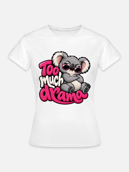 Koala - Frauen T-Shirt - Weiß