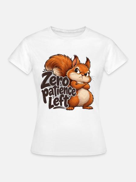 Eichhörnchen - Frauen T-Shirt - Weiß