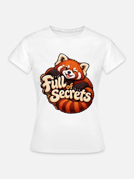 Kleiner Panda - Frauen T-Shirt - Weiß