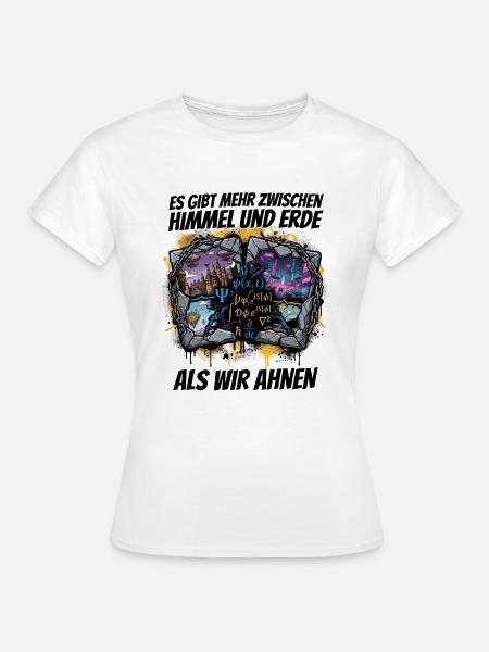 Weltenbruch: Formeln, Neonstädte - Frauen T-Shirt - Weiß