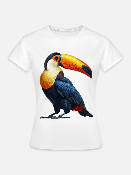 Tukan - Frauen T-Shirt - Weiß