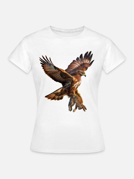 Steinadler - Frauen T-Shirt - Weiß