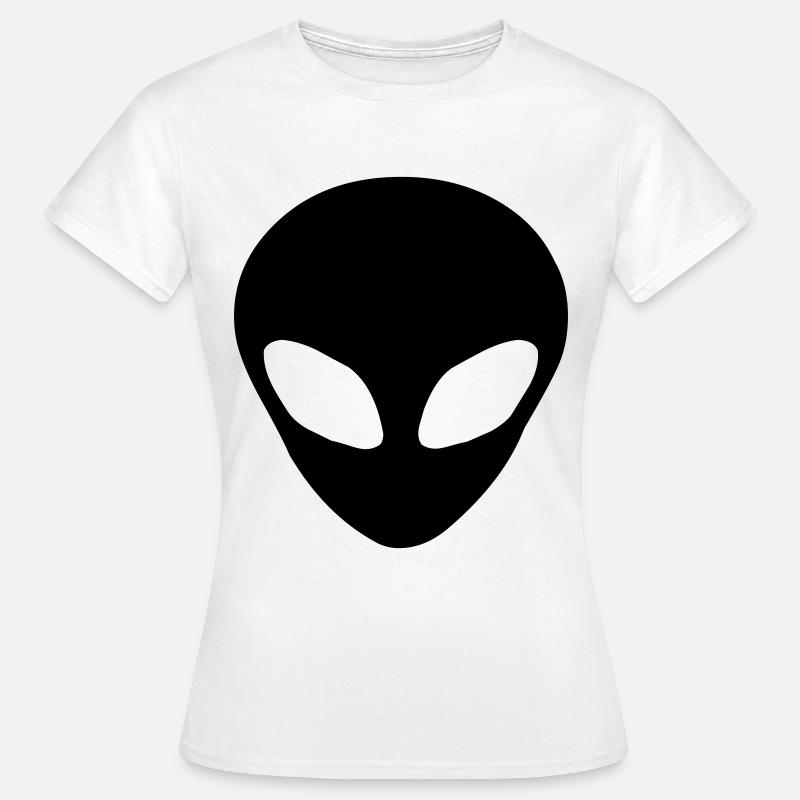 Alien head - Women's T-Shirt - white