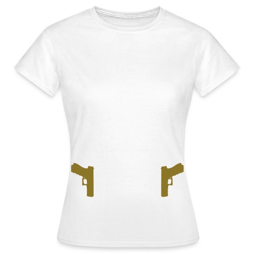 Guns Holster - Vrouwen T-shirt