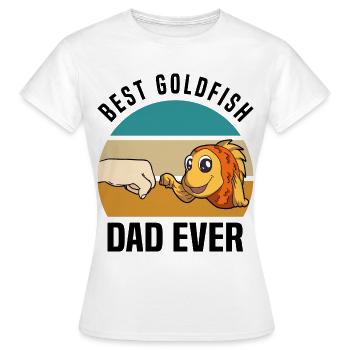 Goldfish - Women's T-Shirt - white - Front - AI Model Female 172 dark (172cm)