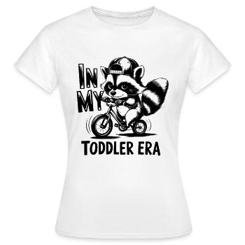 In My Toddler Era - Women's T-Shirt - white - Front - AI Model Female 172 dark (172cm)