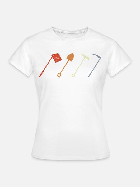 Bauern Werkzeuge - Frauen T-Shirt - Weiß