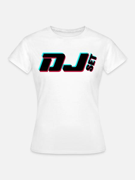 Dj - Frauen T-Shirt - Weiß