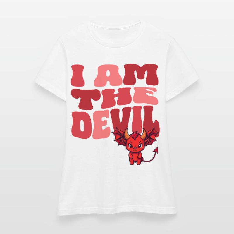 Devil Little Devil Devil Devil Woman Devil Guy Women's T-Shirt