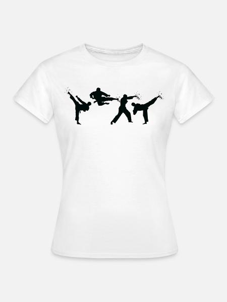 Karateka - Frauen T-Shirt - Weiß
