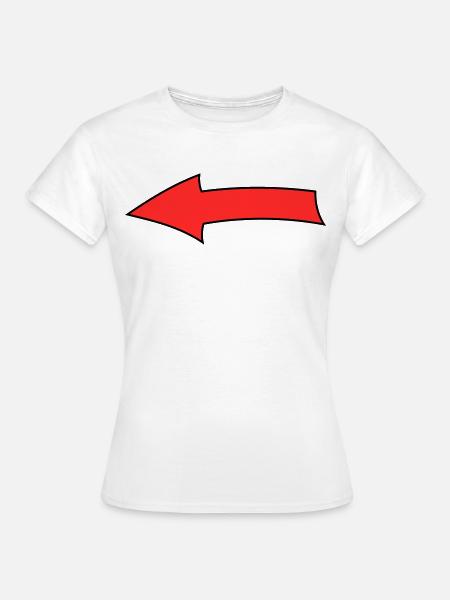 Pfeilbogen - Frauen T-Shirt - Weiß