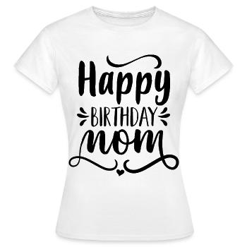 Idée cadeau de mère pour l’anniversaire Meilleure mère - T-shirt Femme - blanc - Devant - AI Model Female 172 dark (172cm)