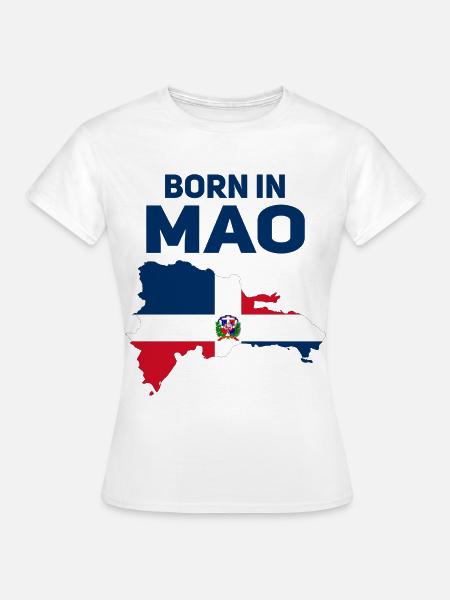Mao - Frauen T-Shirt - Weiß