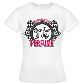 Racetrack Race Car Racing Autosport - T-shirt Femme - blanc - Devant - AI Model Female 172 dark (172cm)