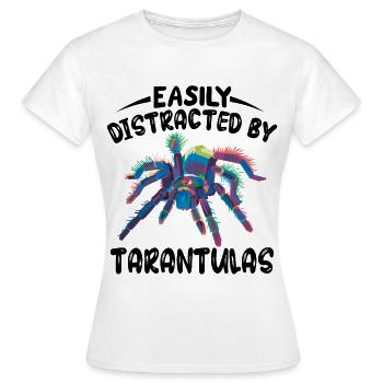 Tarentule Araignées Pet Tarentules Collectionneur - T-shirt Femme - blanc - Devant - AI Model Female 172 dark (172cm)