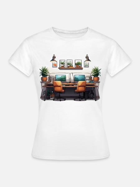 Kreativer Hafen - Frauen T-Shirt - Weiß