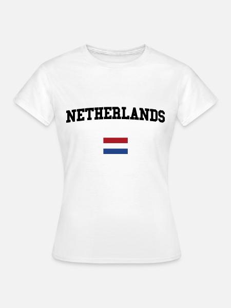 PAYS-BAS - T-shirt Femme - blanc