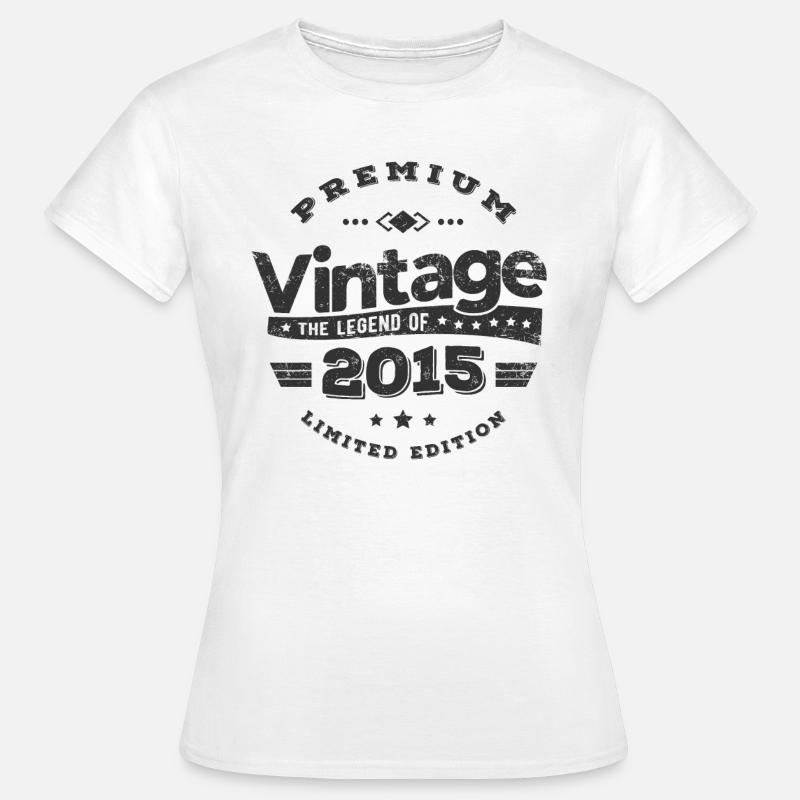 VINTAGE 2015 - Women's T-Shirt - white