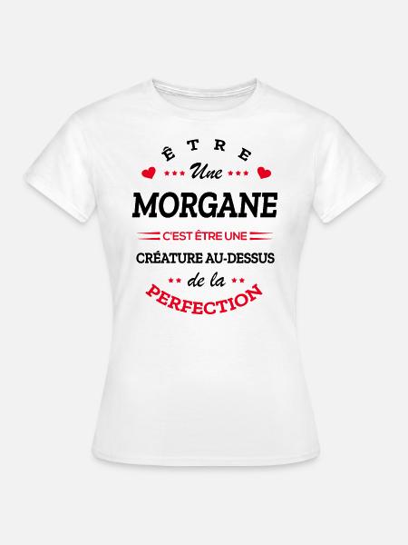 MORGAN PARFAITE - NOM MORGAN - T-shirt Femme - blanc