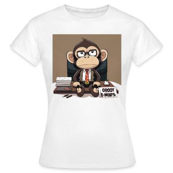 Blödsinn - Frauen T-Shirt - Weiß - Vorne - AI Model Female 172 dark (172cm)