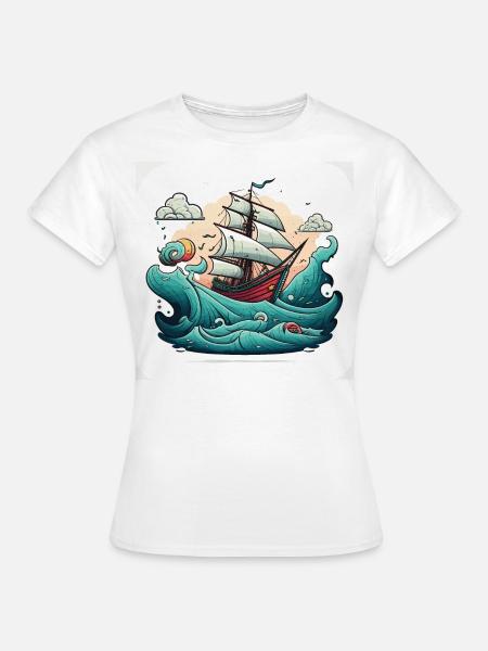 Die tapferen Seeleute - Frauen T-Shirt - Weiß