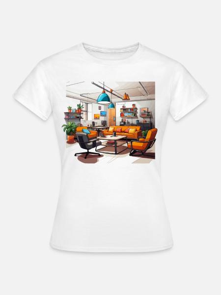Dynamische Zusammenarbeit - Frauen T-Shirt - Weiß