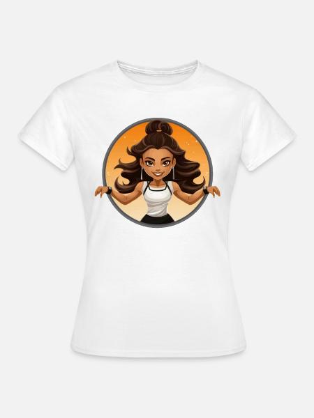 Anmut in der Luft - Frauen T-Shirt - Weiß